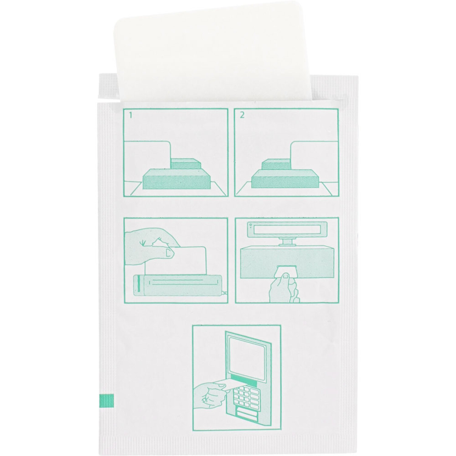 Reinigung Kartenleser, Installation 10er Reinigungskarten für Pack InLine® / INLINE