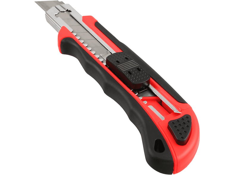 INLINE InLine® Allzweck Cutter Messer, 18mm Klinge, mit 3 Klingen / Werkzeug Werkzeug