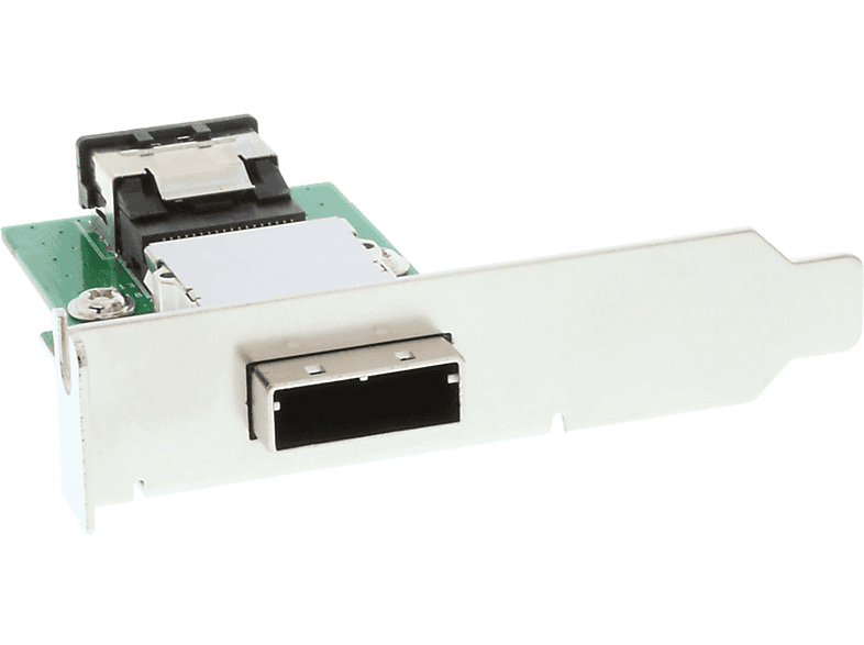 INLINE InLine® SAS low profile Slotblech, ext. SFF8088 auf int. SFF8087 I/OKarten