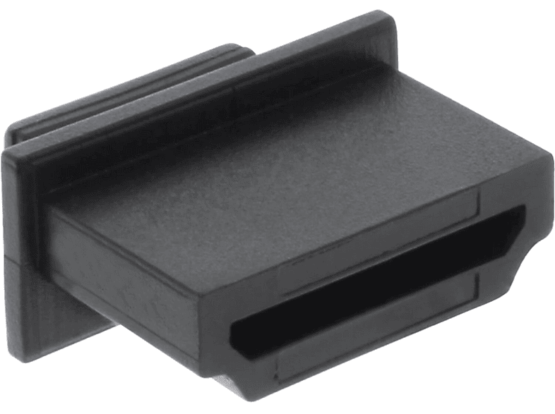 Staubschutz, schwarz InLine® 10er Buchse, Staubschutz INLINE Installation Pack für HDMI