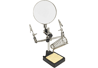 LED Lötstation Dritte Hand - Mit 3 Lupen & 10 LED Leuchten USB