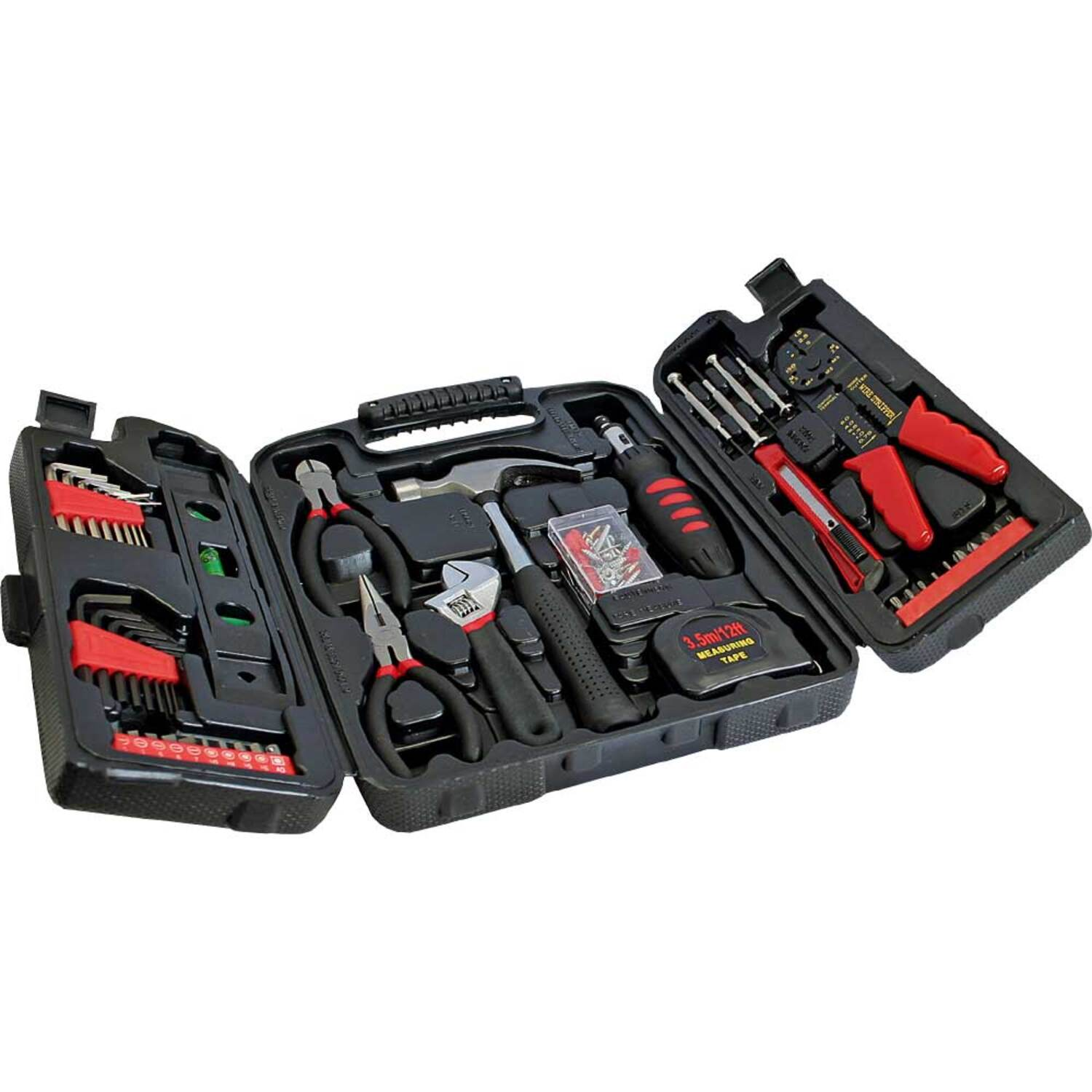 InLine® 129-teilig Heimwerker Werkzeug-Set, / Werkzeug INLINE Reinigung Installation