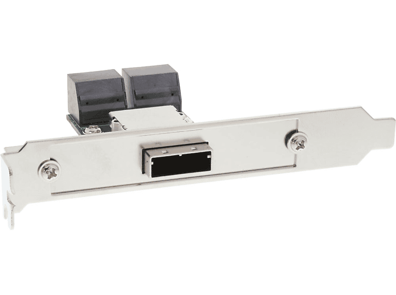 Centr., 4x InLine® SAS PCI INLINE OUT) Slotbleche + (TARGET ext. 50p SFF-8088 Slotblech
