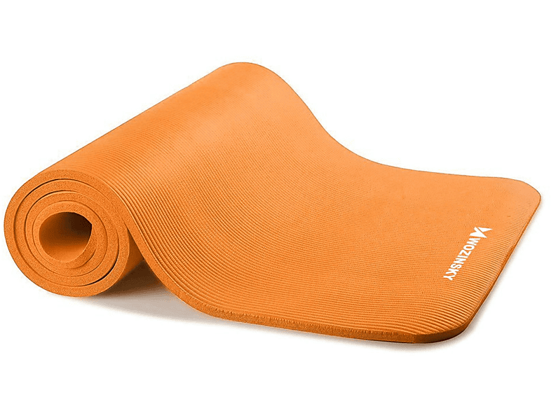 Gymnastik Yoga WOZINSKY Orange Matte Yogamatte,