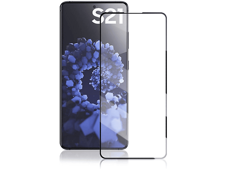 COFI 5D Schutzglas Full Cover Displayschutz(für Samsung Galaxy S21)