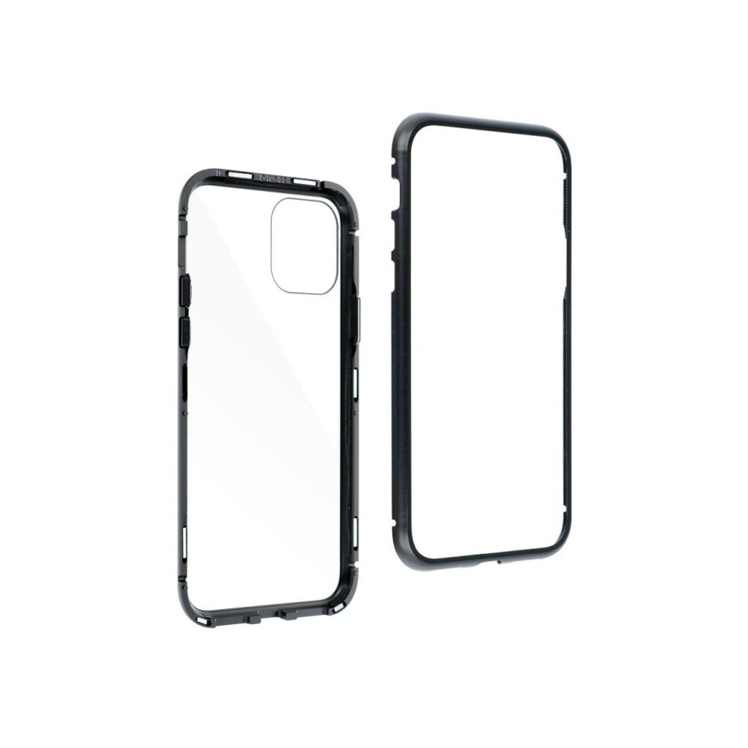 KÖNIG DESIGN iPhone Schutzhülle, Cover, 12 Mini, Schwarz Full Apple