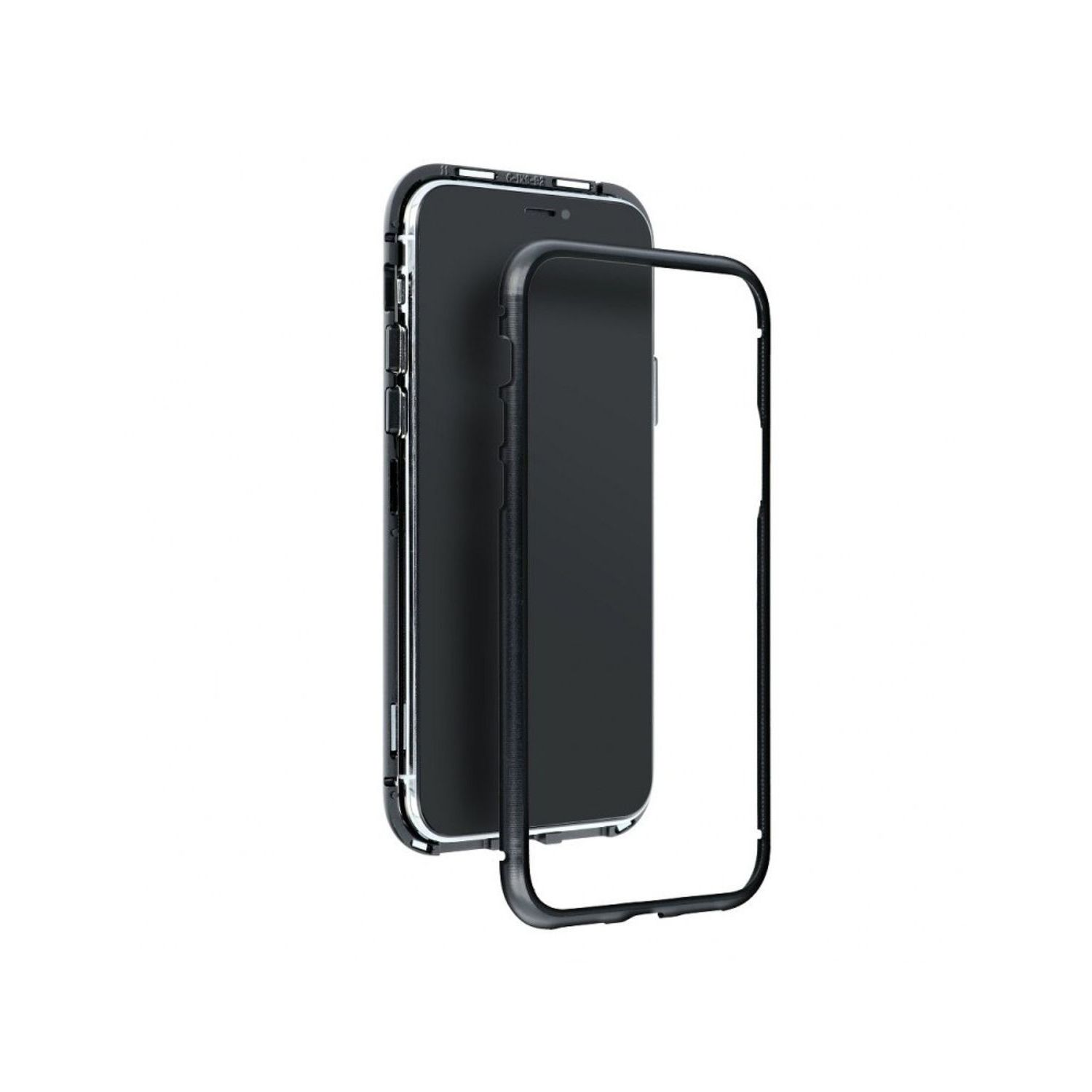 KÖNIG DESIGN Schutzhülle, iPhone 12 Full Schwarz Apple, Mini, Cover