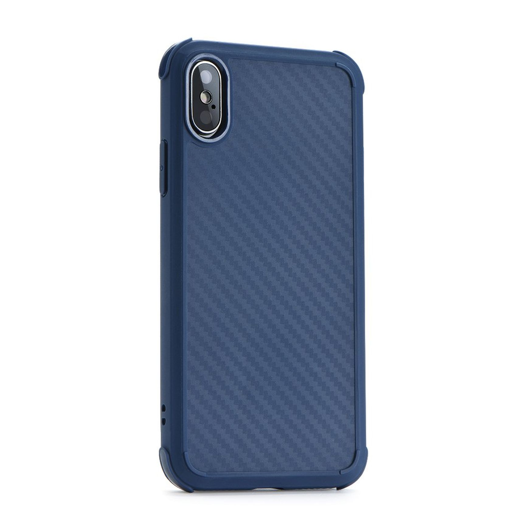 COFI X, Carbon, Roar Bumper, Blau Apple, Armor iPhone