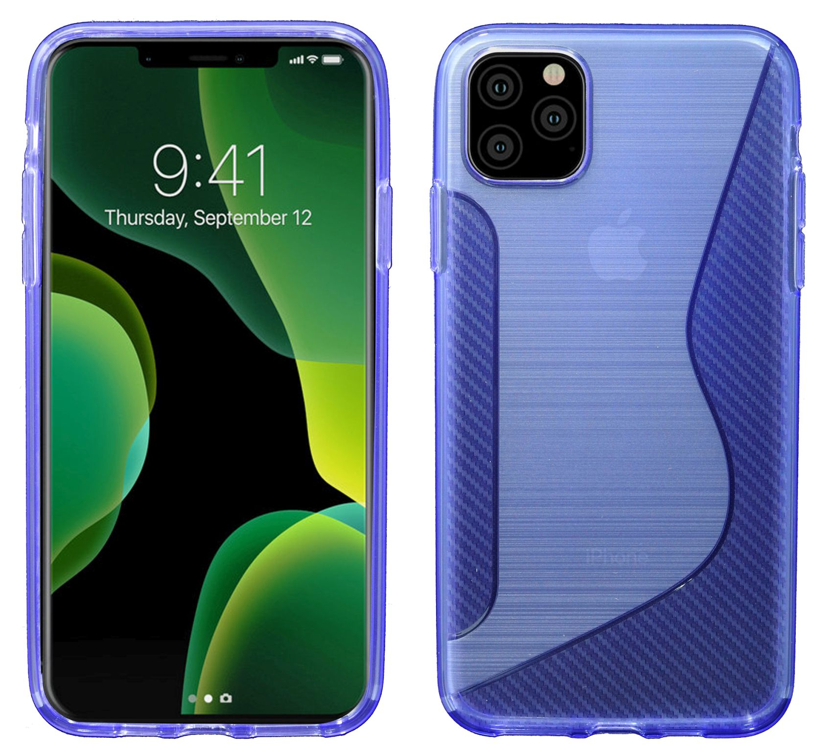 Cover, COFI 11 Pro, iPhone Apple, Violett Bumper, S-Line