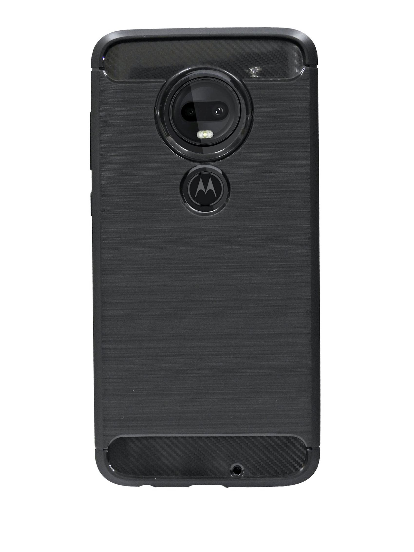 Case, Motorola, Moto Carbon-Look G7, COFI Bumper, Schwarz