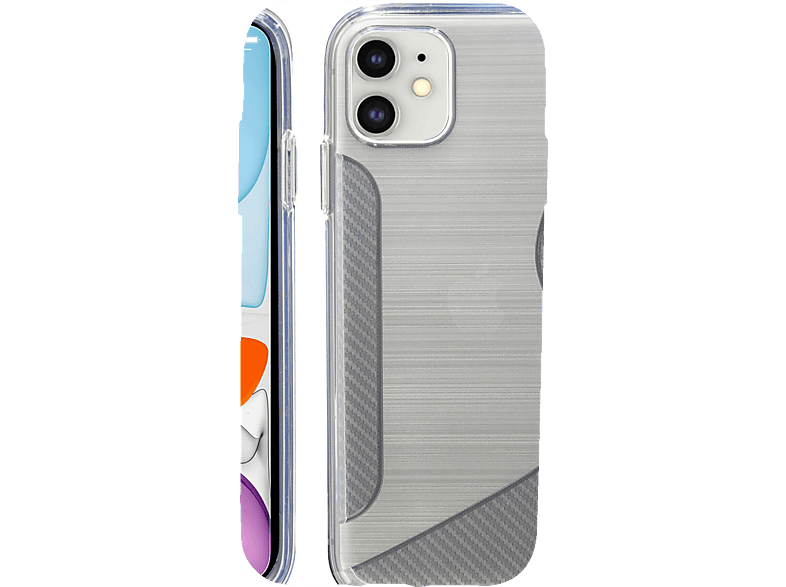 COFI SLine Cover, Bumper, Apple, iPhone 11, Transparent MediaMarkt
