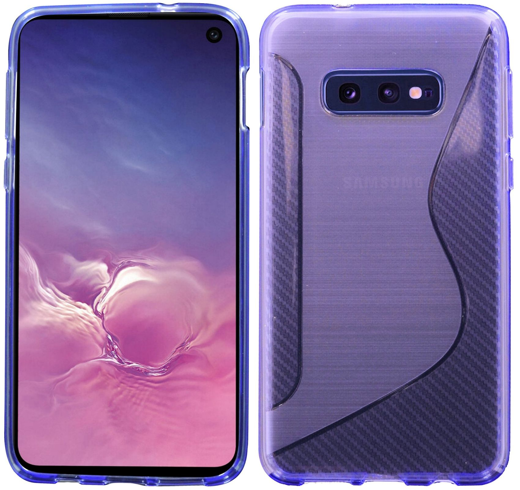 Samsung, Cover, Violett S-Line S10e, Galaxy Bumper, COFI