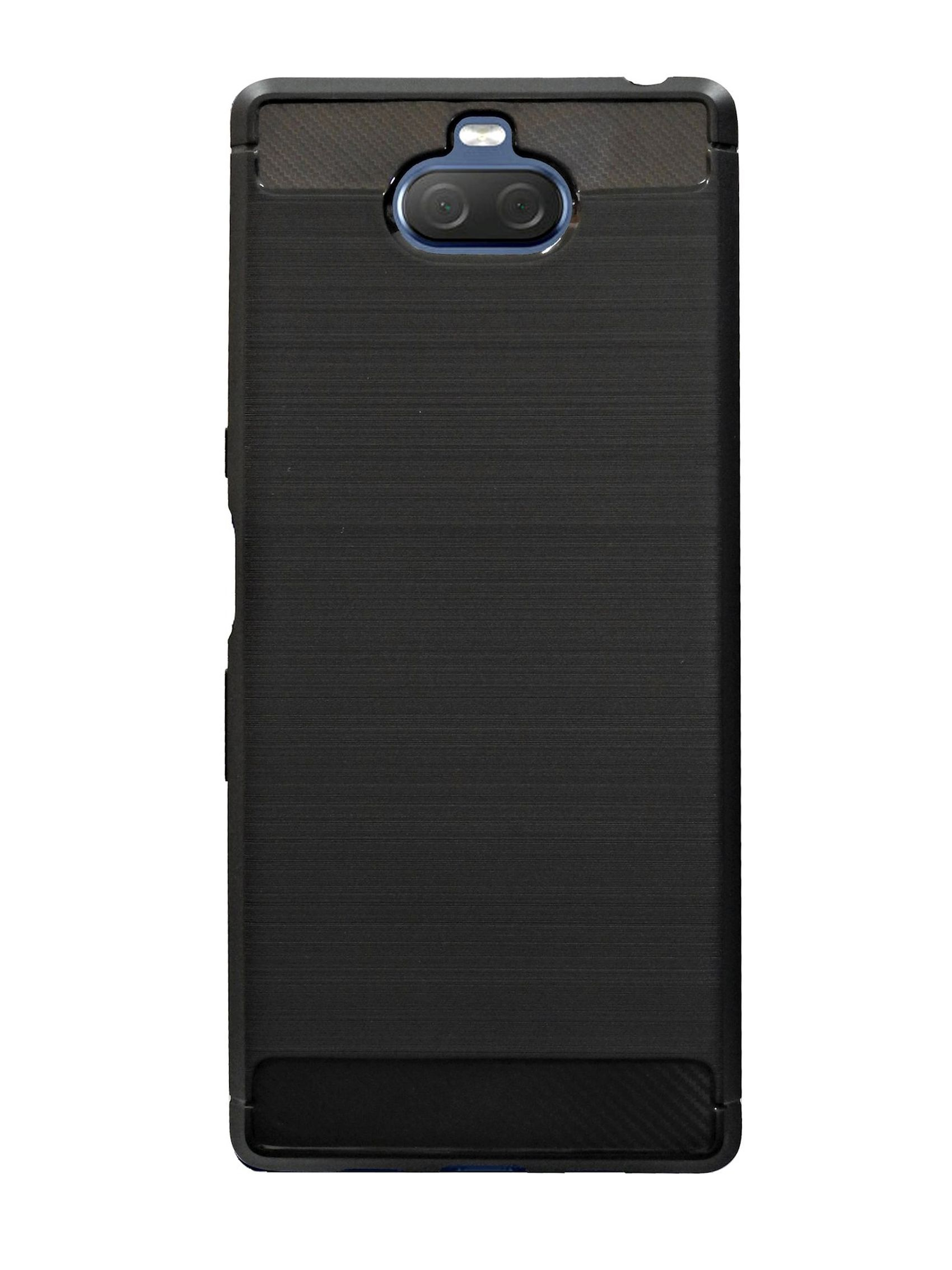 Sony, Bumper, Case, Schwarz Carbon-Look Xperia COFI 10,