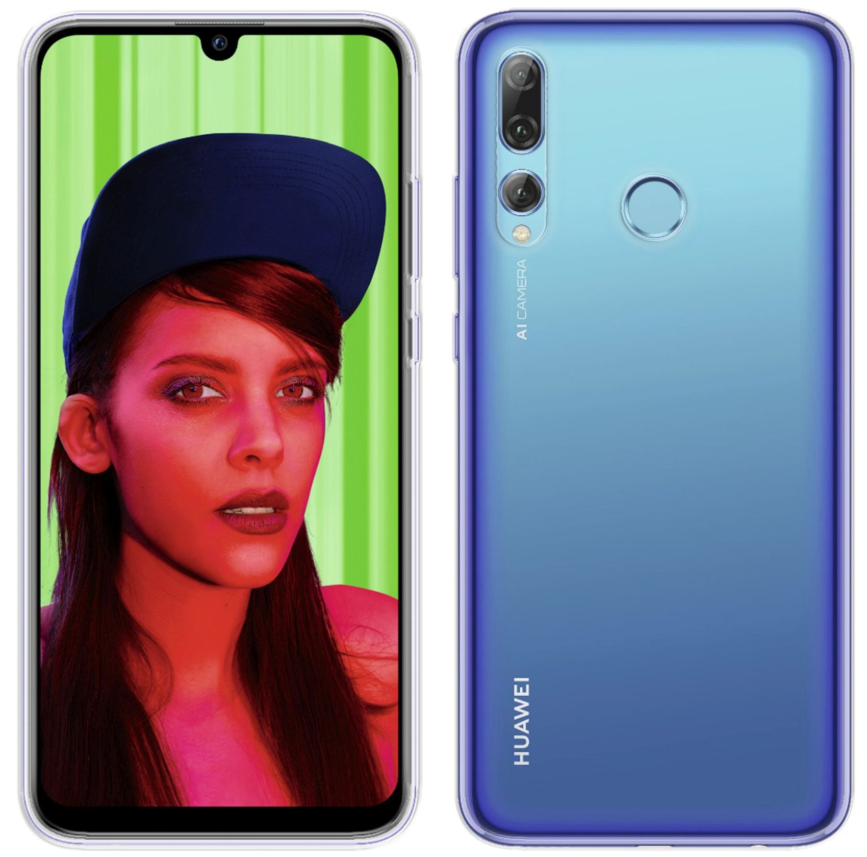 Transparent Smart 2019, P COFI Bumper, Plus Case, Huawei, Basic