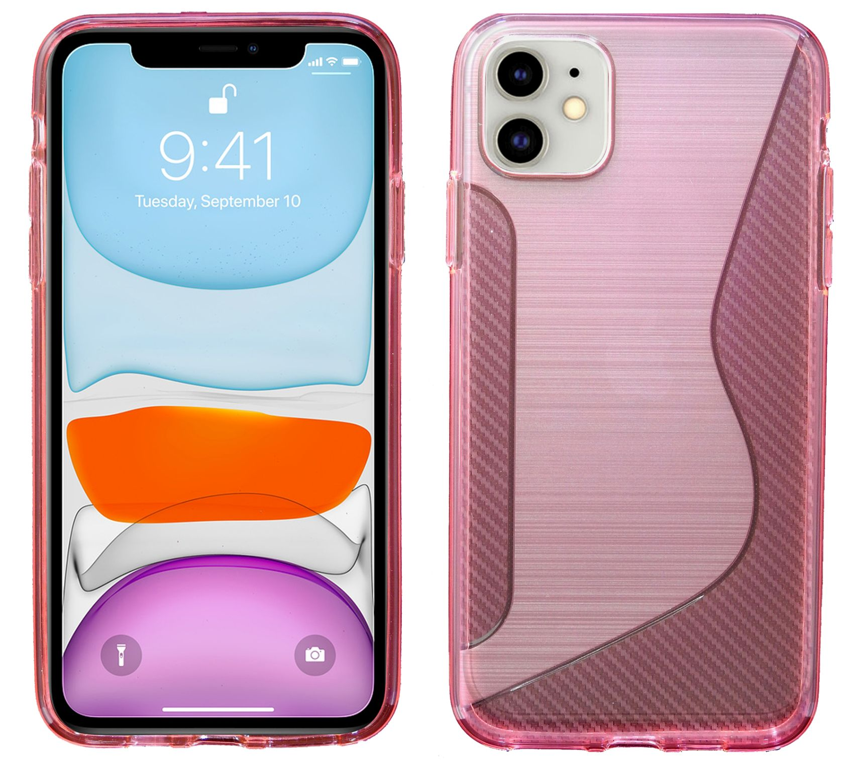 iPhone Bumper, Apple, Rosa Cover, COFI S-Line 11,