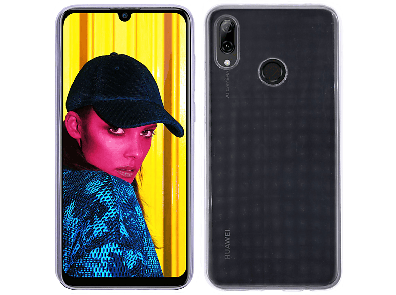 Transparent Huawei, 2019, P smart Bumper, Basic Cover, COFI