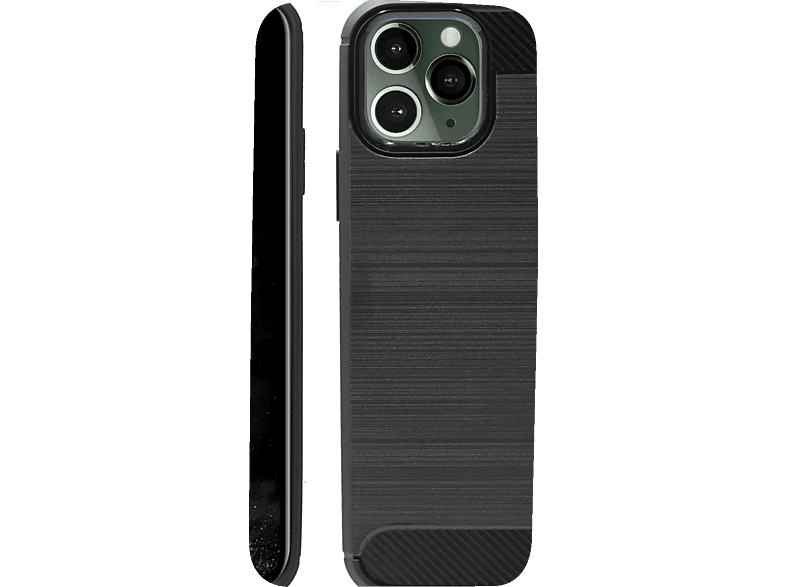 COFI Carbon-Look Case, Bumper, Apple, iPhone 11 Pro, Schwarz