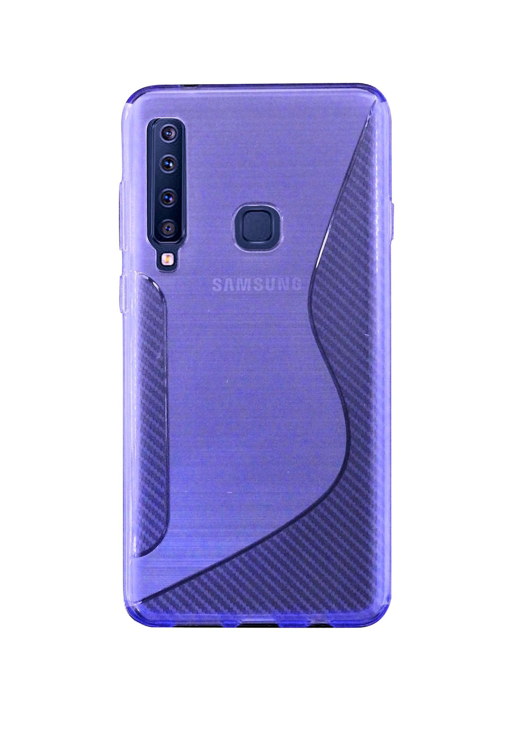 S-Line Cover, 2018, Bumper, Violett COFI Galaxy A9 Samsung,