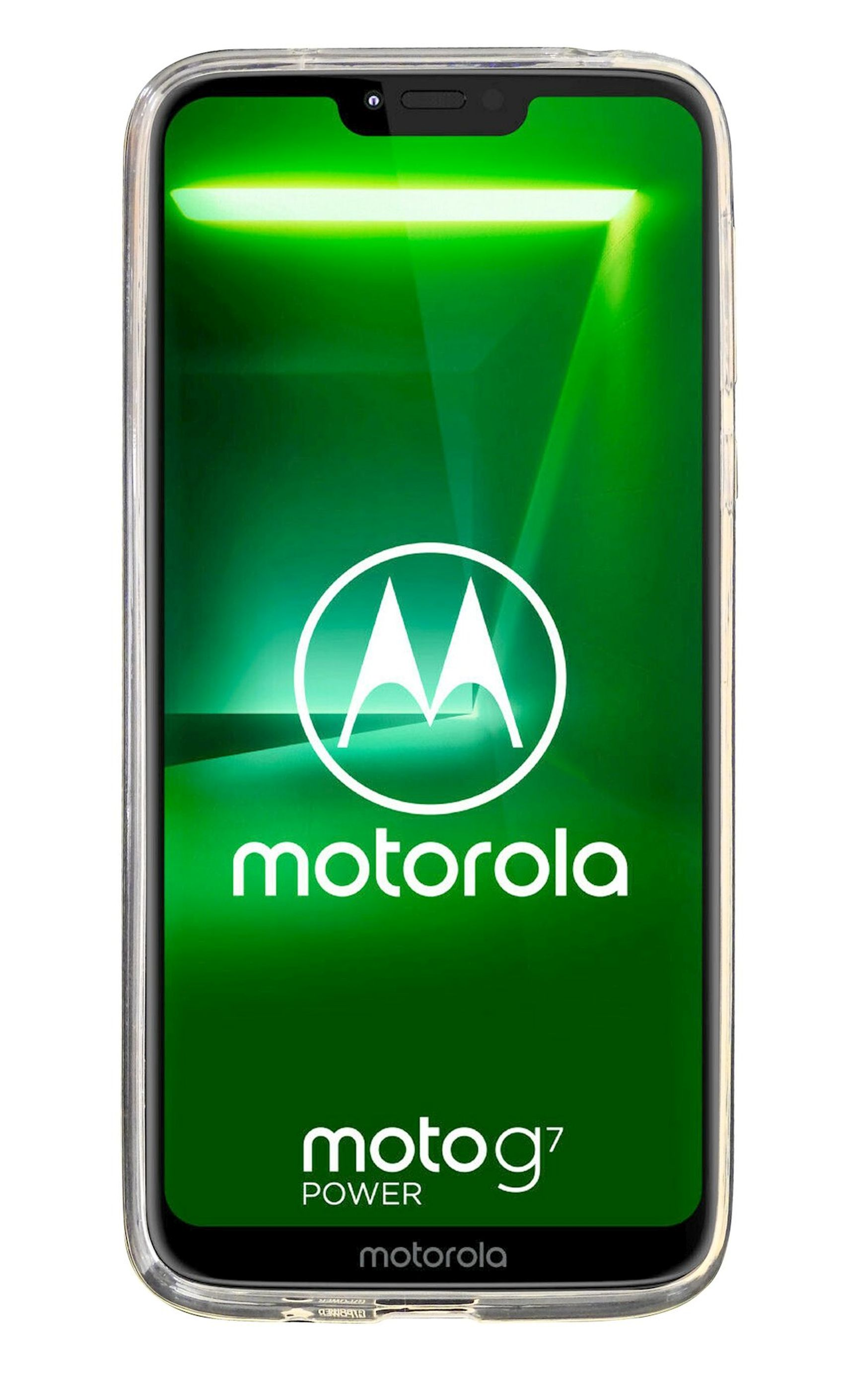 COFI Motorola, Bumper, Transparent Basic Moto Case, Power, G7