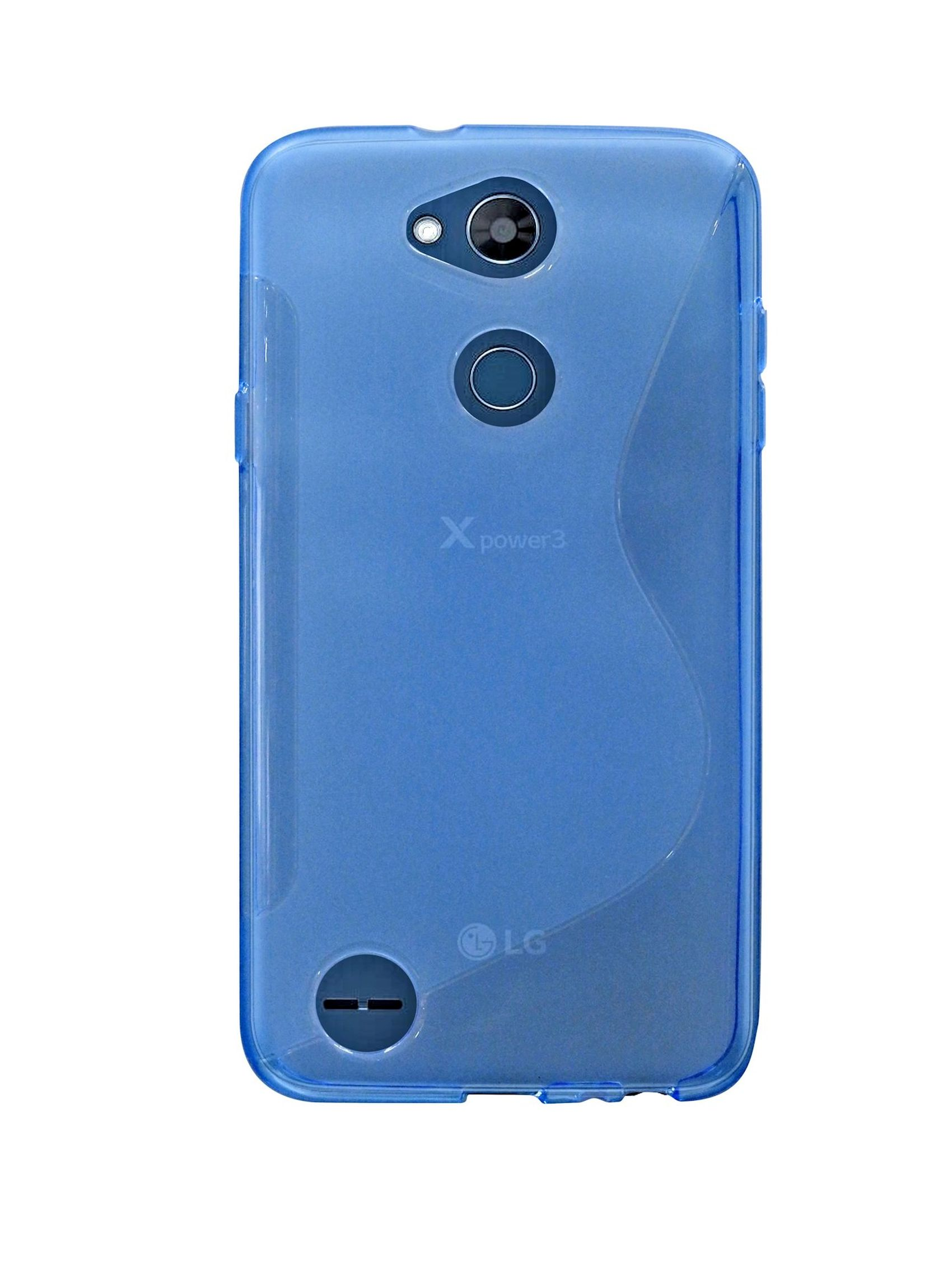 COFI S-Line Cover, Bumper, LG, Power 3, Blau X