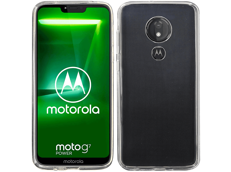 Motorola, Bumper, COFI Power, Case, Basic Transparent Moto G7