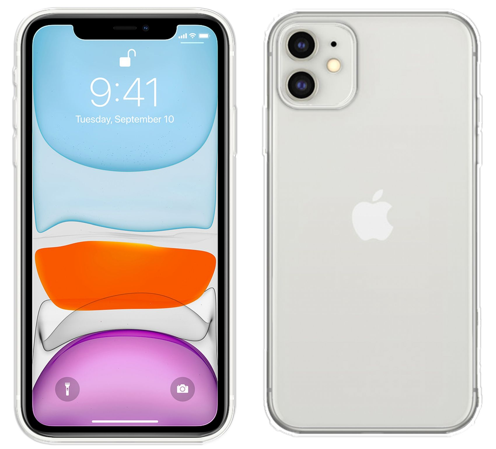 Apple, COFI Transparent Bumper, Basic iPhone Cover, 11,
