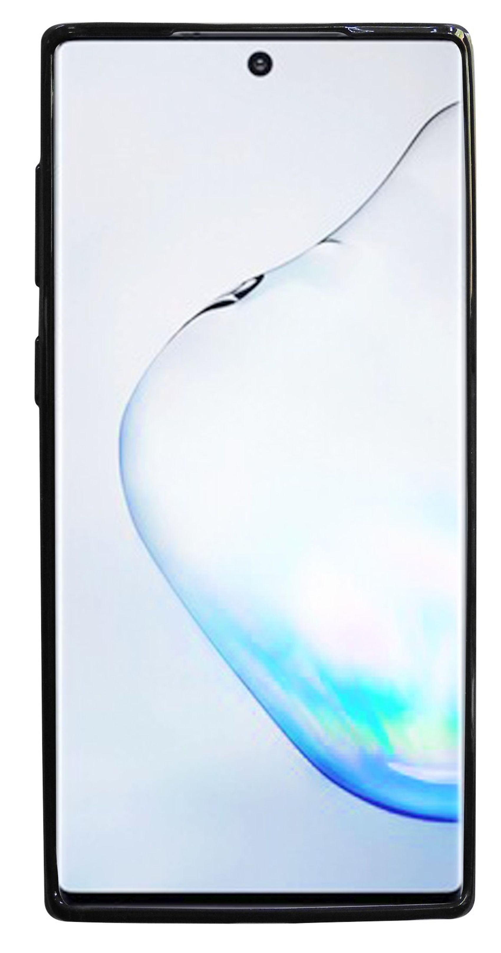 COFI S-Line Cover, Schwarz Bumper, Note Plus, 10 Galaxy Samsung