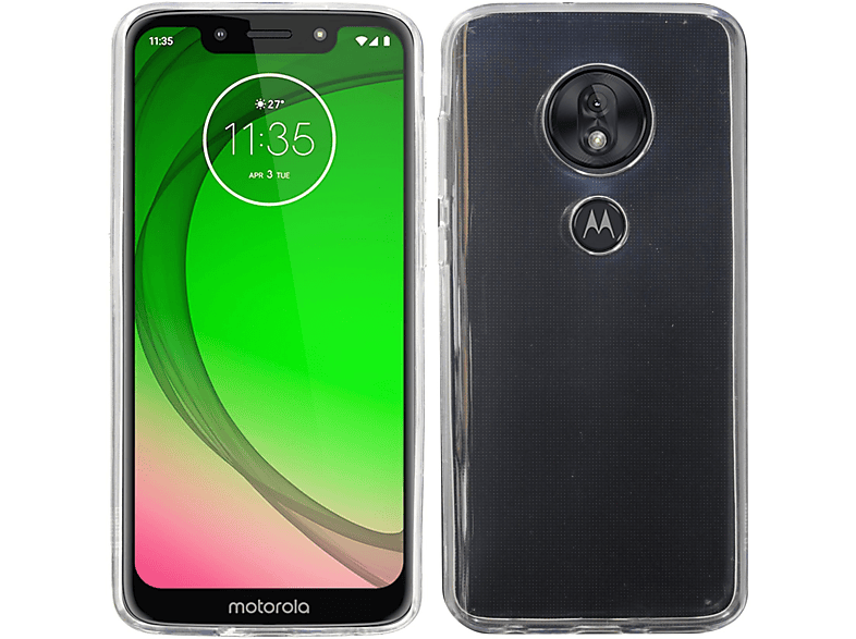Motorola, G7 COFI Play, Basic Moto Bumper, Transparent Case,