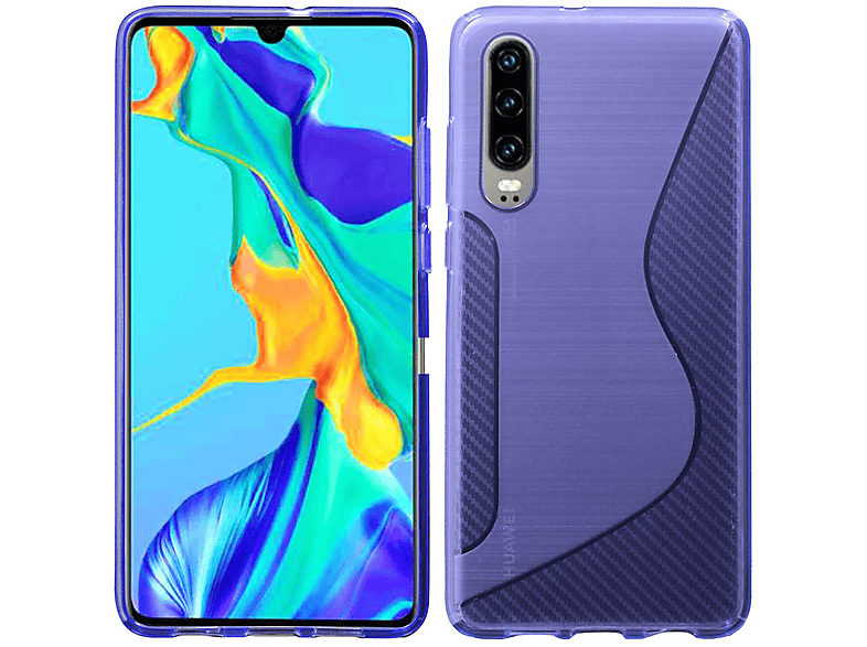 Cofi1453® TPU Silikonhülle Für Huawei P30 – Lila, Stoßfest, Rutschfest, Mit Präzisen Ausschnitten