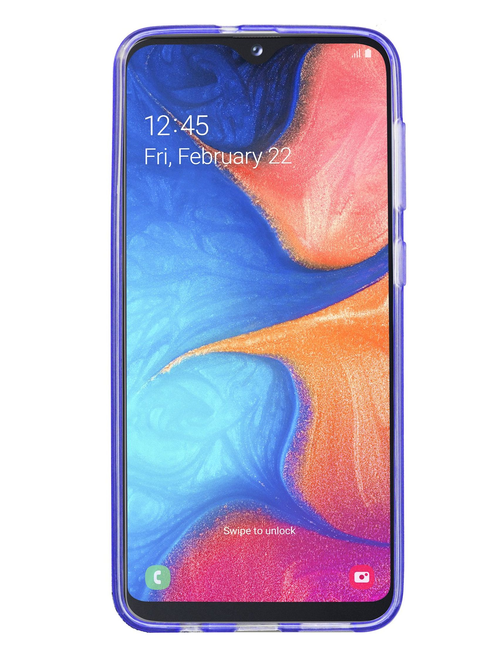 COFI S-Line Cover, Bumper, A20e, Galaxy Violett Samsung