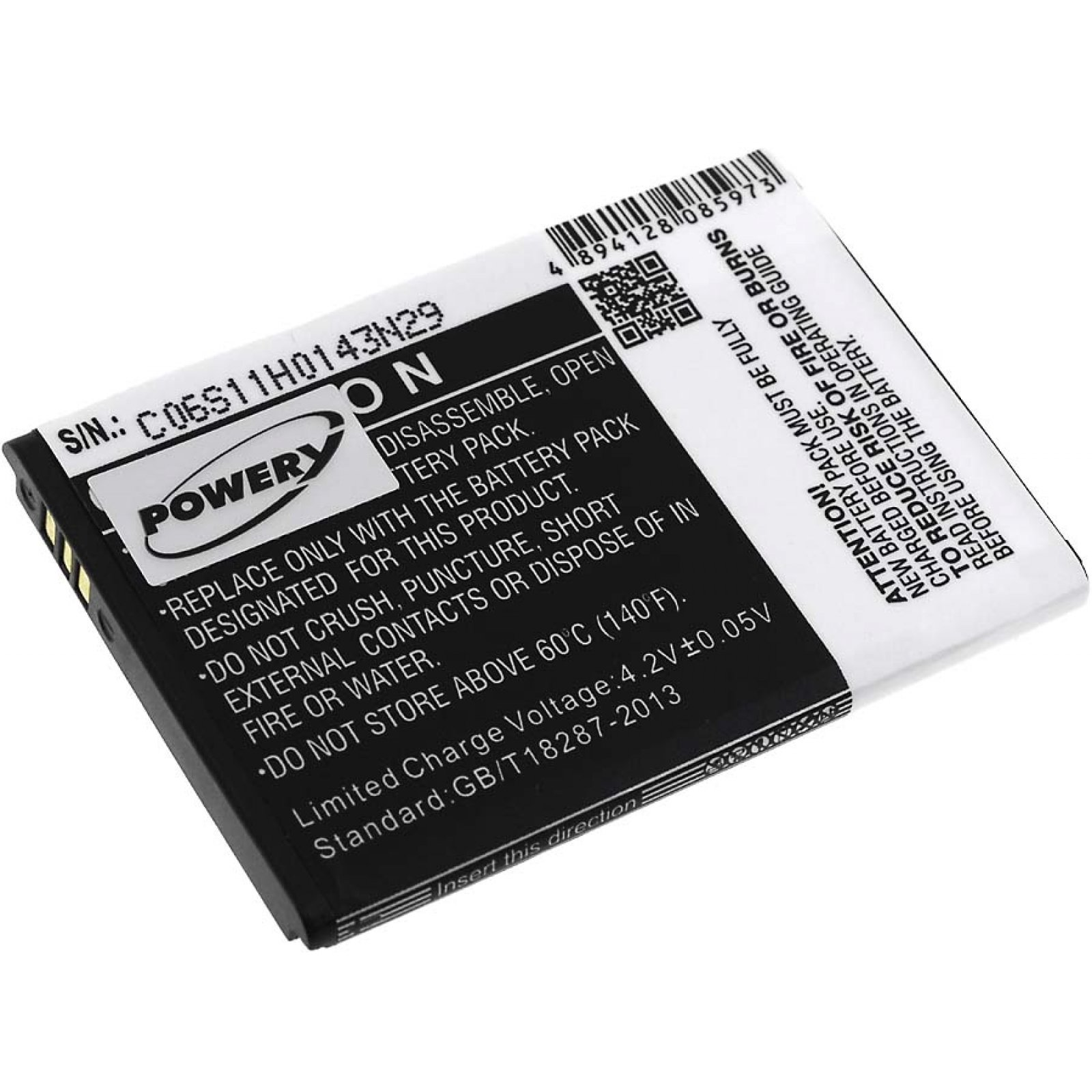 POWERY Akku für Li-Ion Volt, E5336 1700mAh 3.7 Huawei Akku