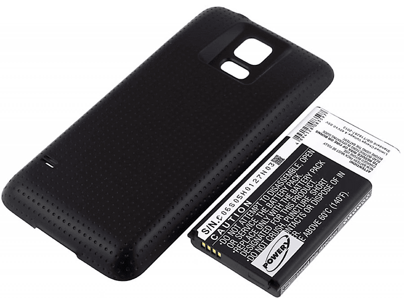POWERY Akku für Samsung Galaxy S5 Li-Ion Akku, 3.85 Volt, 5600mAh | Akkus
