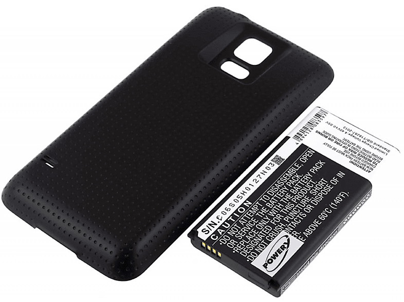 POWERY Akku für Samsung SM-G900F Li-Ion Volt, 3.85 5600mAh Akku