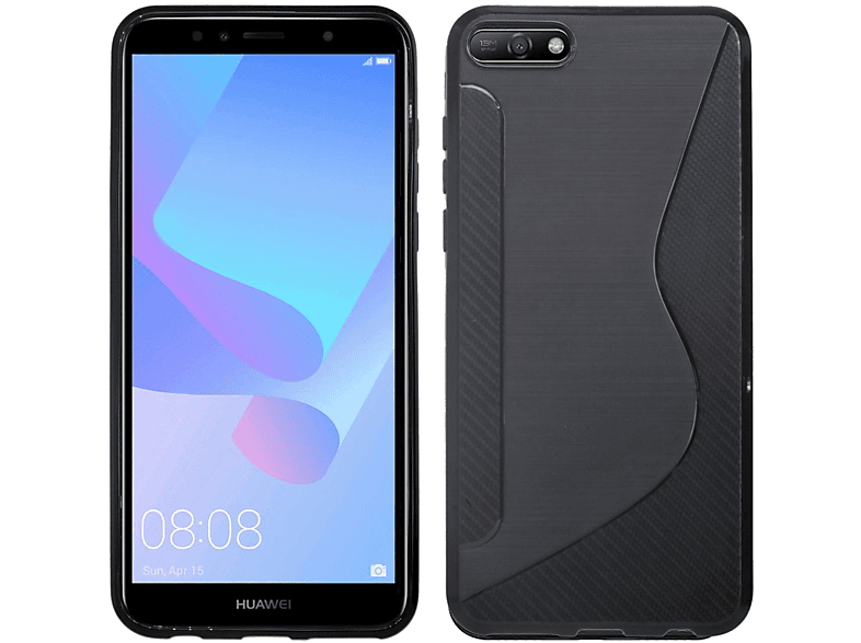 COFI Honor Case Honor, Cover Schwarz 7S Handy Bumper, Schwarz, Schwarz Schutzhülle Silikon 7S