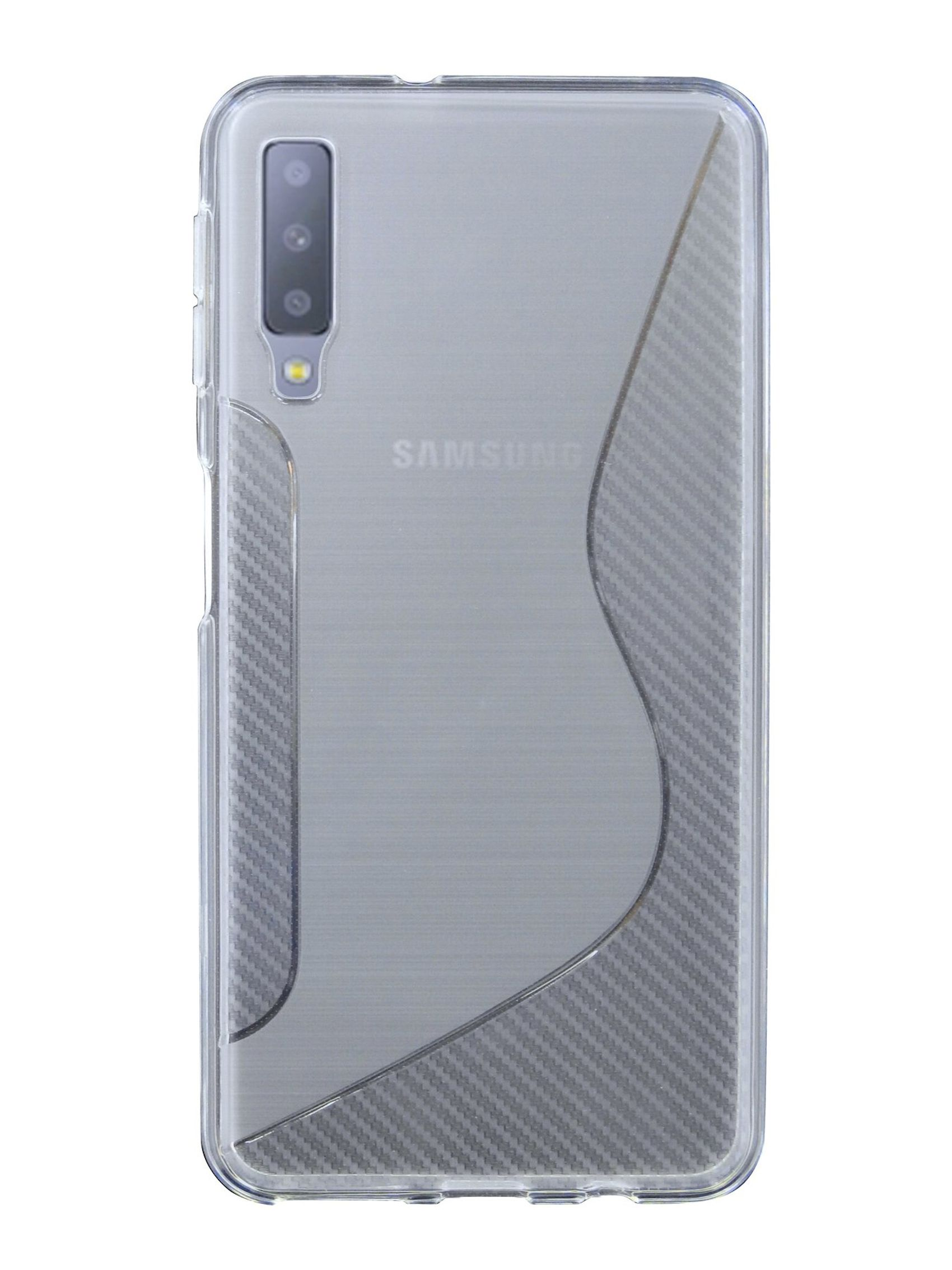 COFI S-Line Cover, Galaxy Transparent Bumper, A7 Samsung, 2018