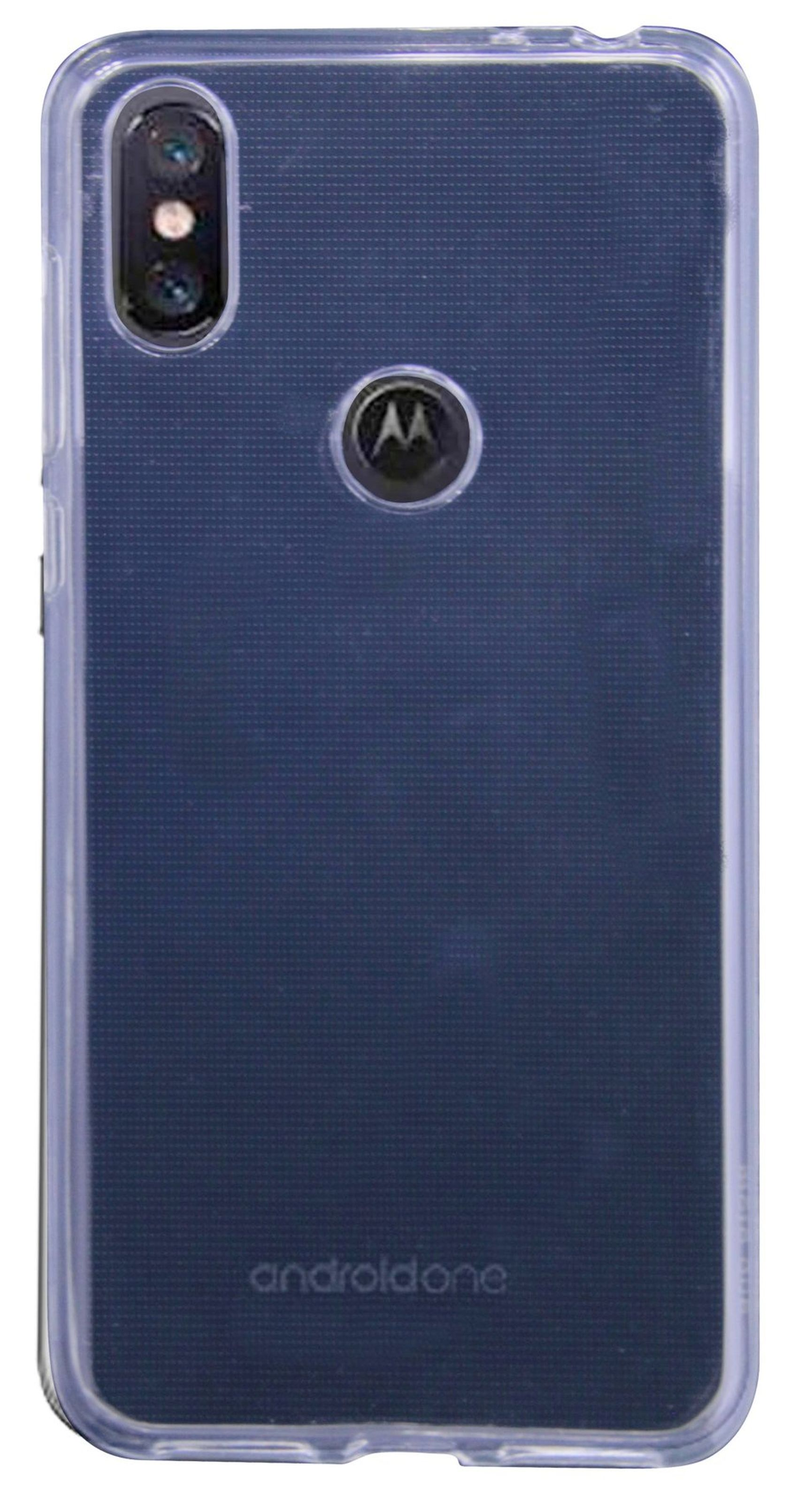 Moto Case, Motorola, Bumper, One, Hülle Silikon Transparent COFI