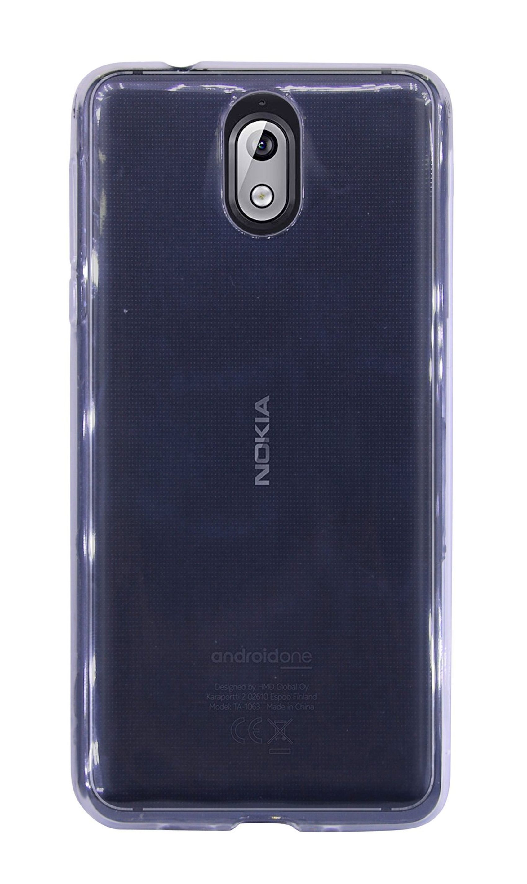 Silikon Transparent Bumper, (2018), 3.1 Nokia, Hülle COFI Case,