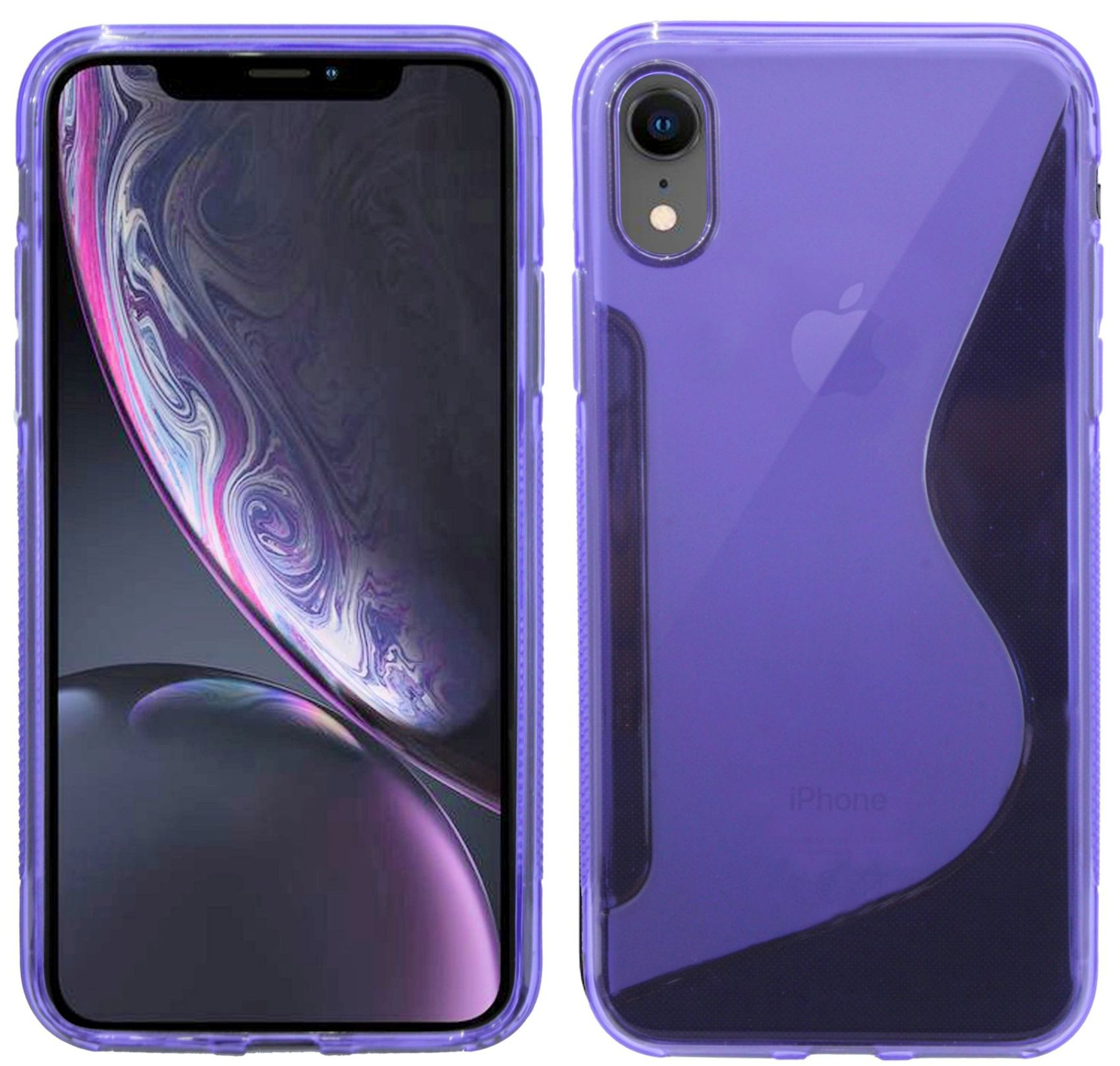 Apple, iPhone Violett COFI S-Line XR, Cover, Bumper,