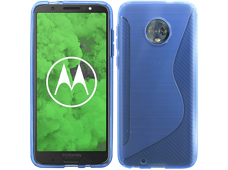 Motorola, Bumper, G6 Blau Cover, COFI Moto S-Line Plus,