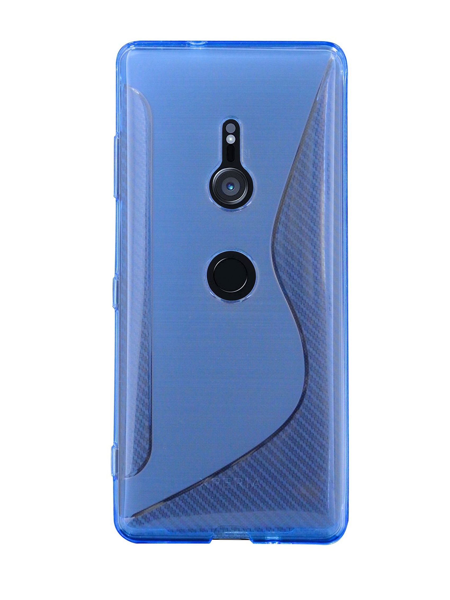 COFI S-Line Cover, Blau Sony, Xperia Bumper, XZ3