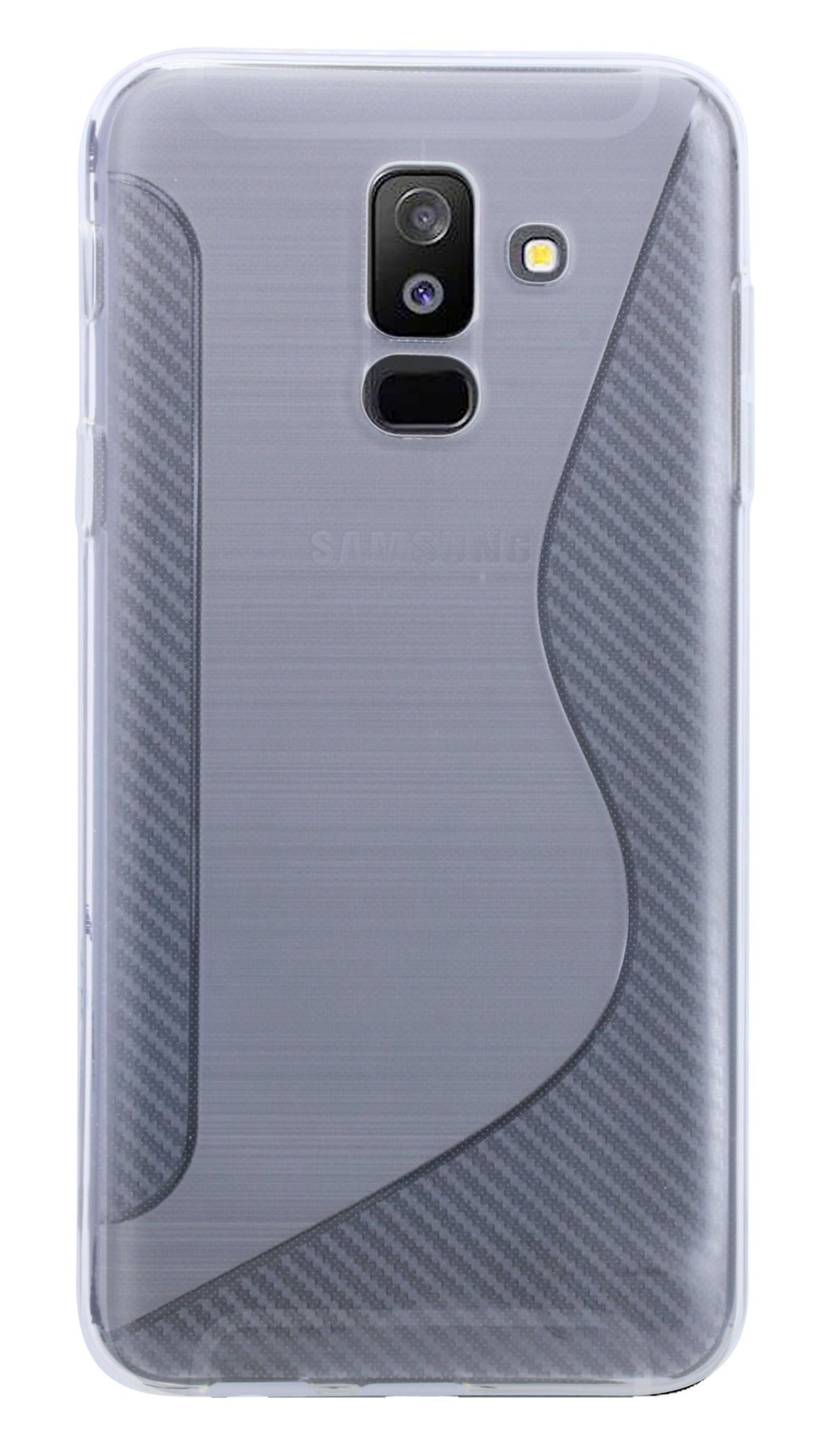 Samsung, S-Line Plus, Cover, Galaxy A6 Transparent COFI Bumper,