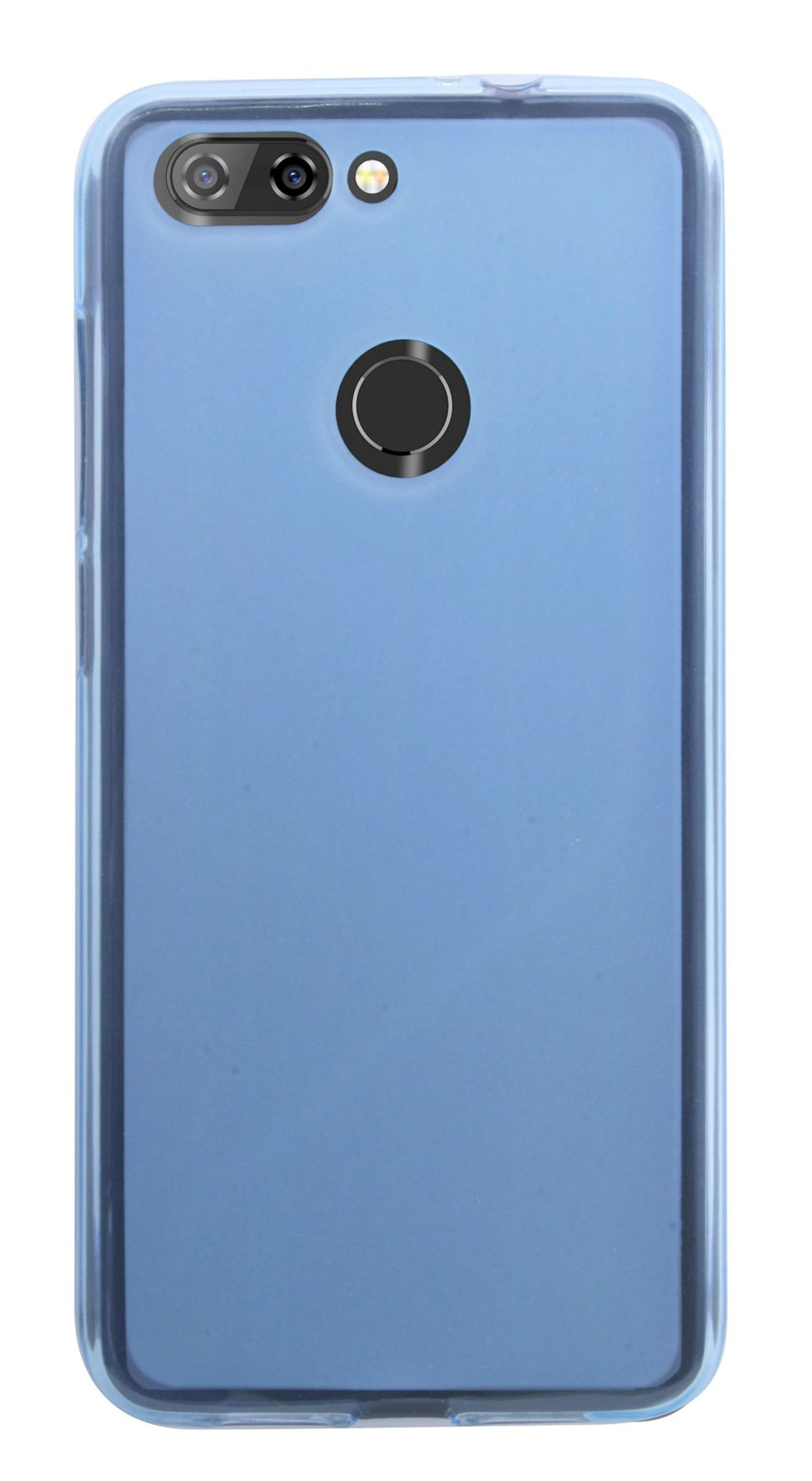 COFI ZTE BLADE V9//Silikon Hülle Blade Case Tasche Blau V9, Gummi in Bumper ZTE, Bumper, Schutzhülle Schale Blau, Zubehör Zubehör