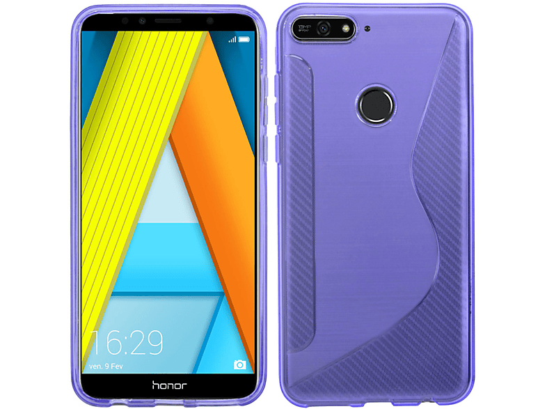 COFI SLine Cover, Bumper, Honor, 7A, Violett MediaMarkt
