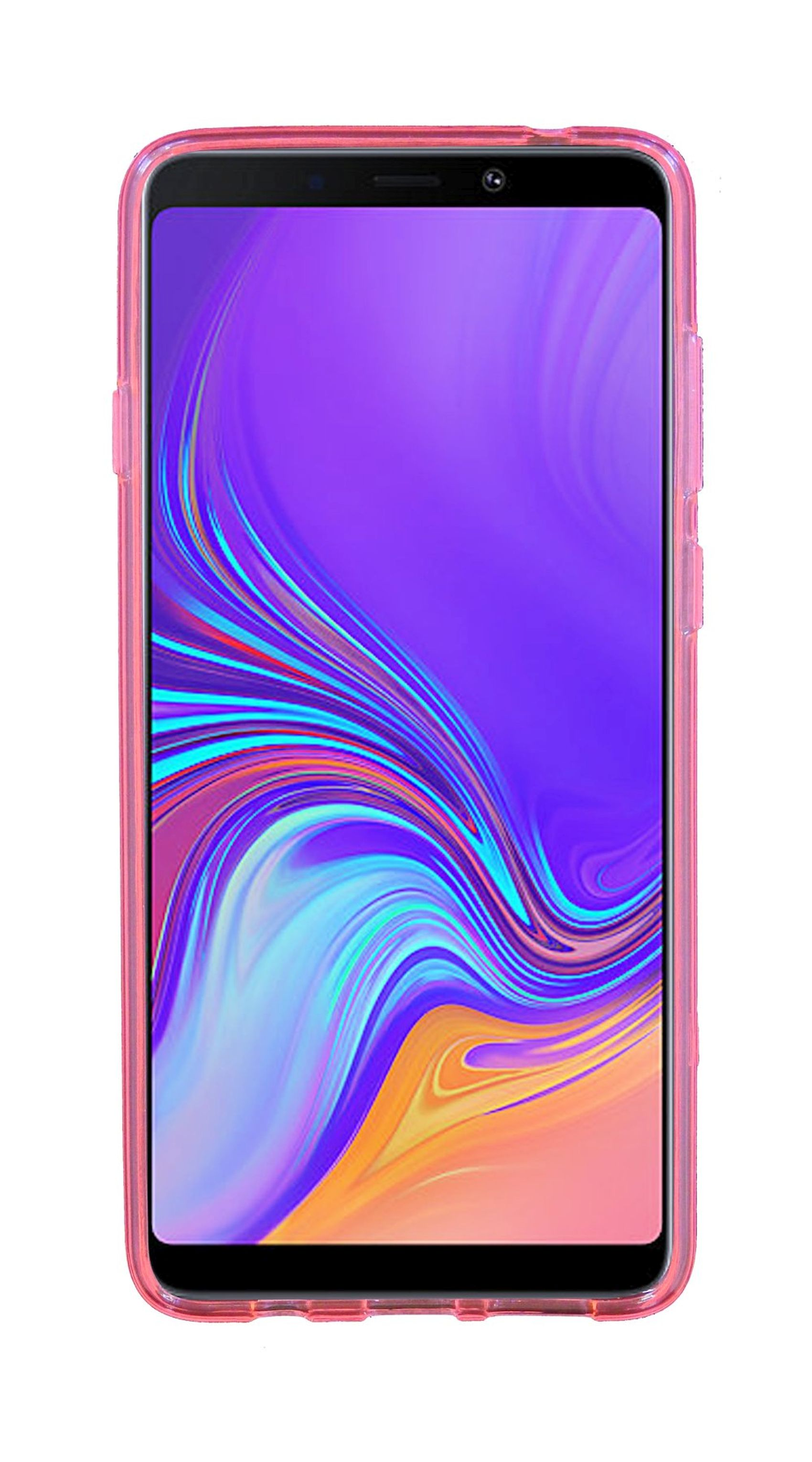 Cover, A9 Rosa Samsung, 2018, S-Line Galaxy Bumper, COFI