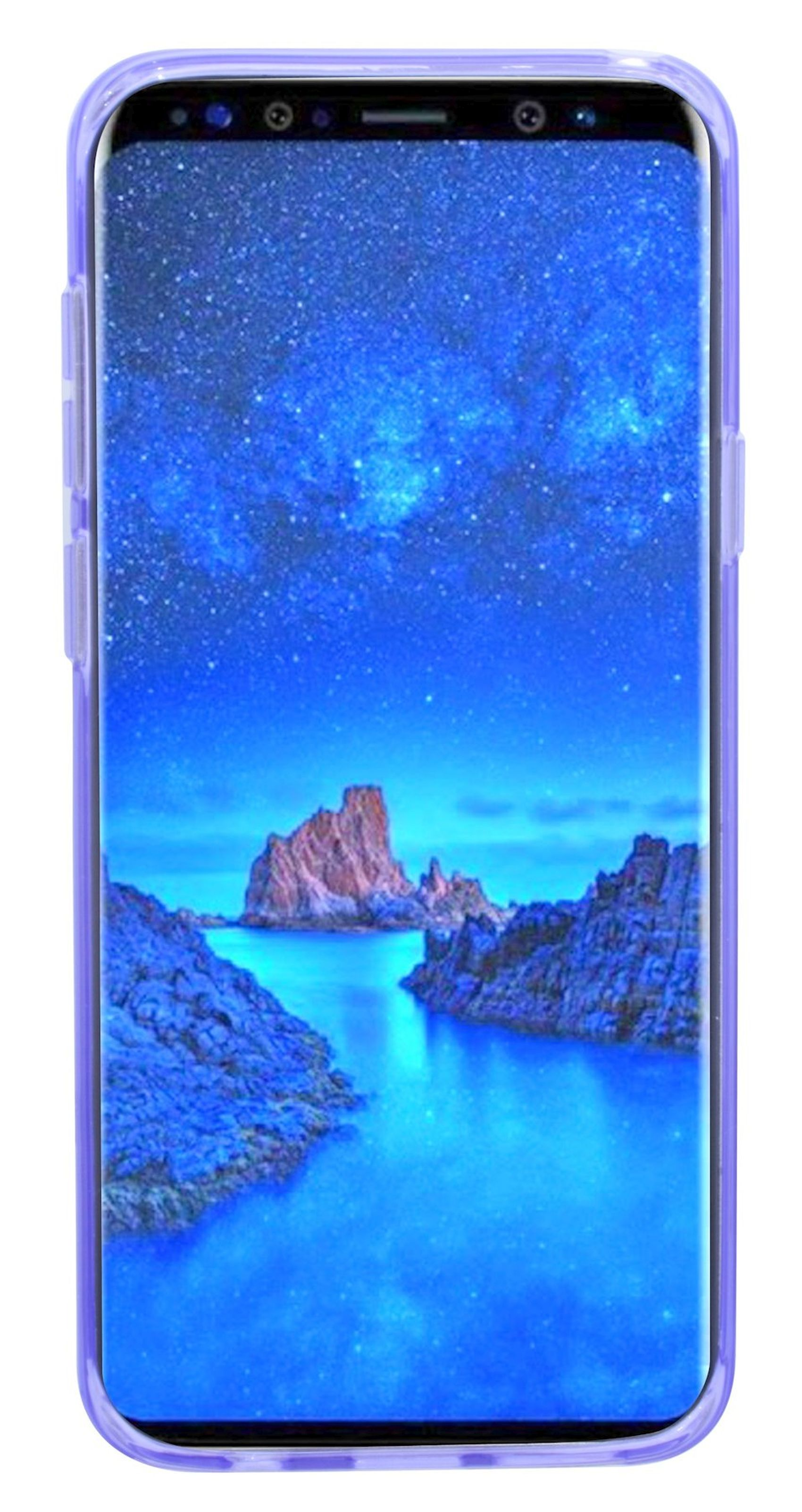 COFI S-Line Cover, Plus, Bumper, Violett Samsung, S9 Galaxy