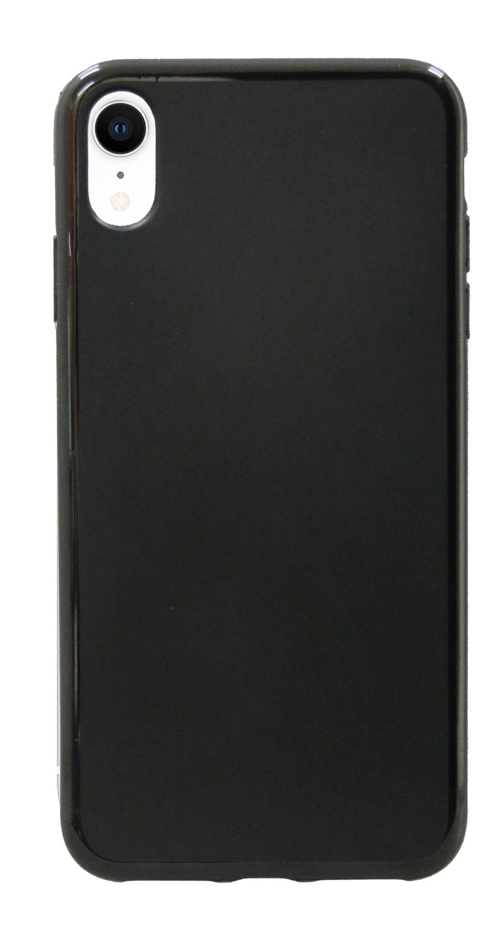 XR, iPhone Silikon COFI Bumper, Hülle Schwarz Apple, Case,