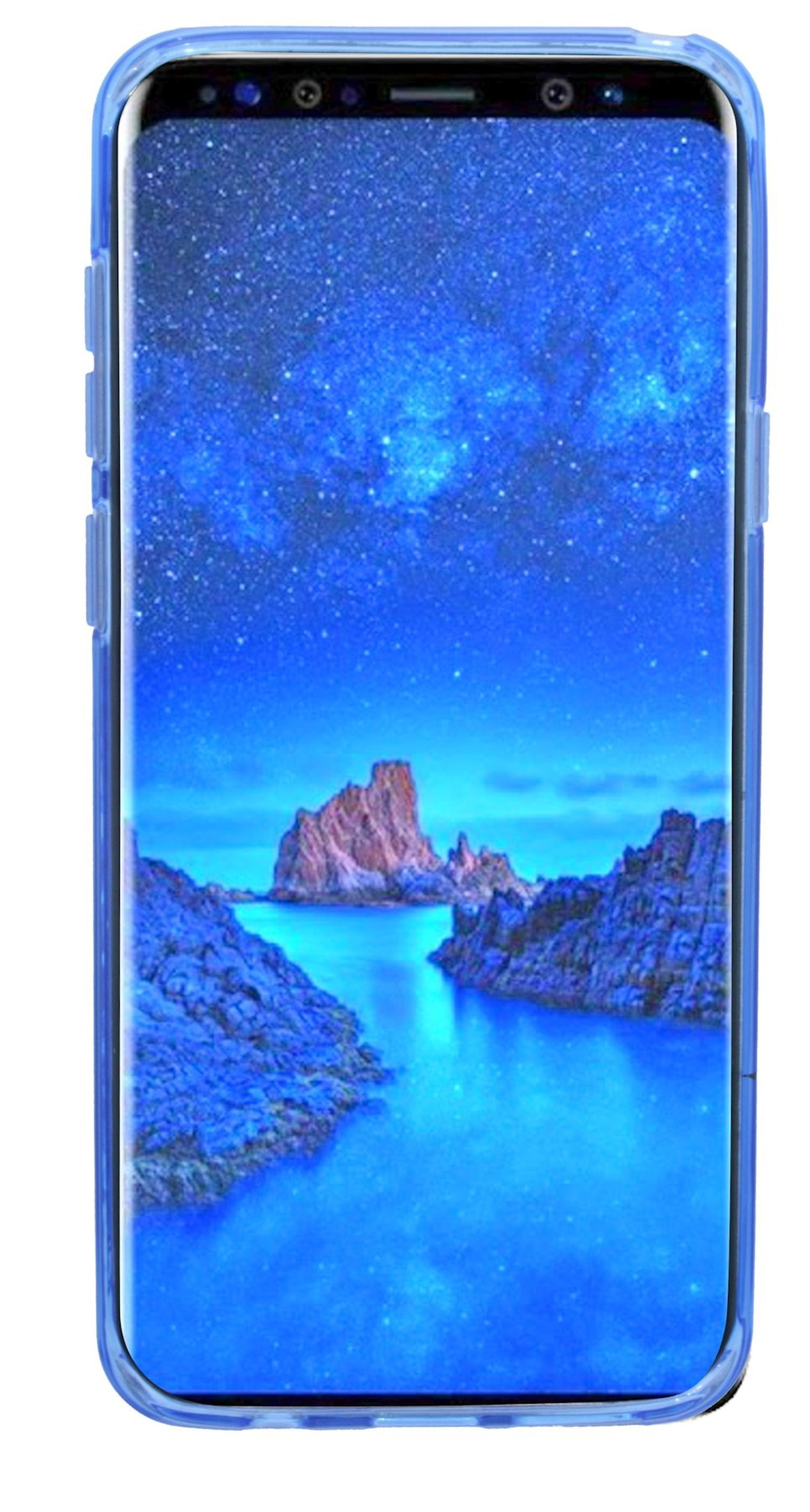 Bumper, S-Line Blau Samsung, COFI Galaxy S9, Cover,