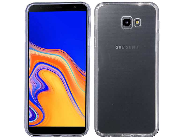Case, Samsung, Transparent Hülle Silikon Galaxy COFI Bumper, J4+,
