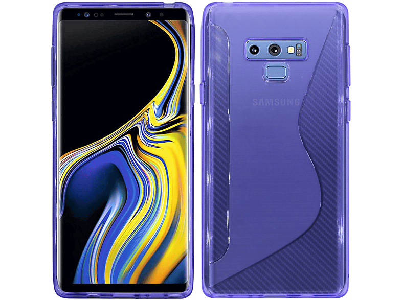 COFI S-Line Cover, 9, Note Samsung, Galaxy Violett Bumper