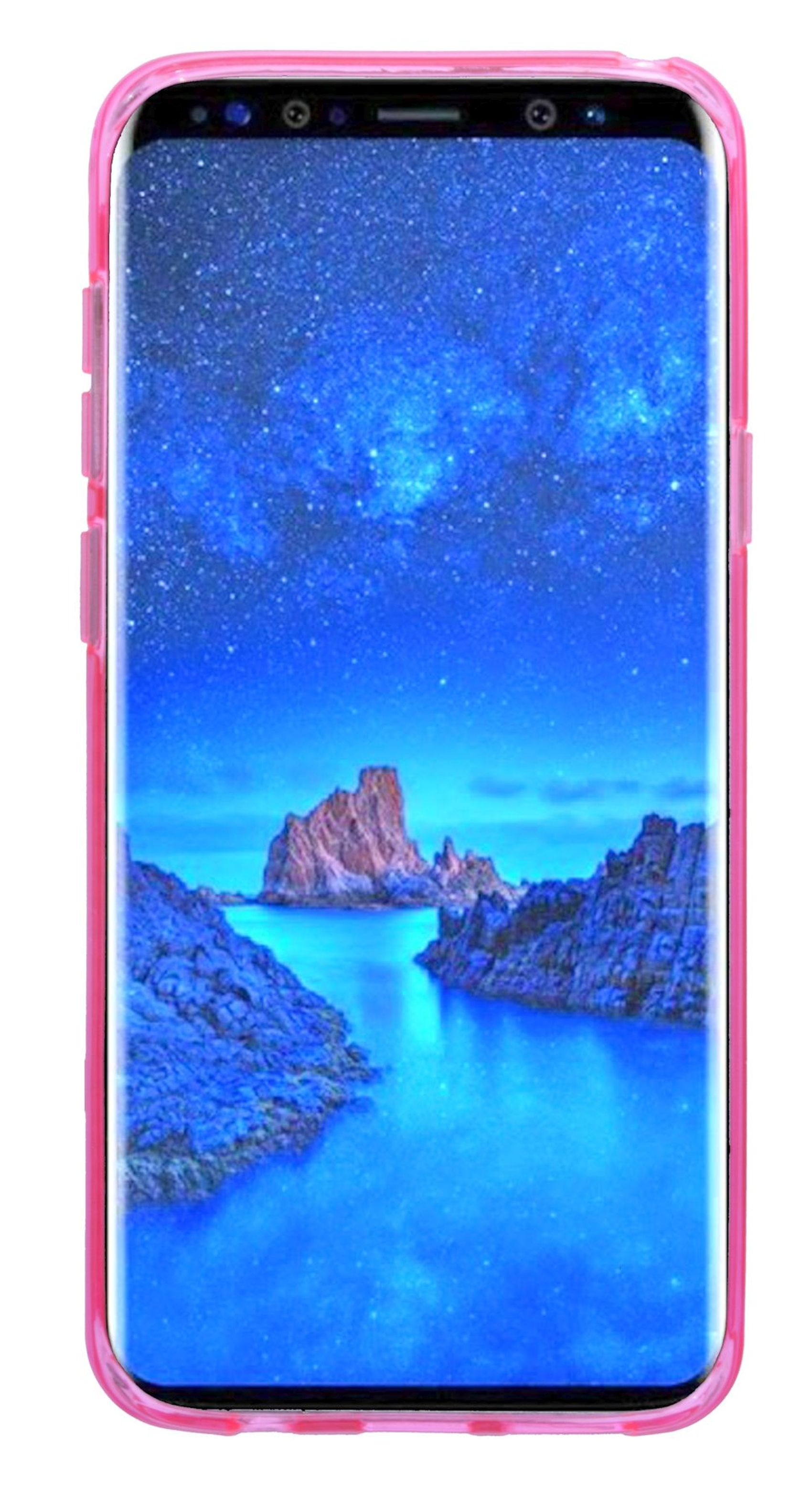 Bumper, S-Line Samsung, S9 Plus, COFI Rosa Galaxy Cover,